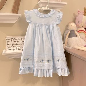 The Oaks Apparel blue dress sz 4